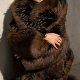 THE FOX COAT - Espresso Noir