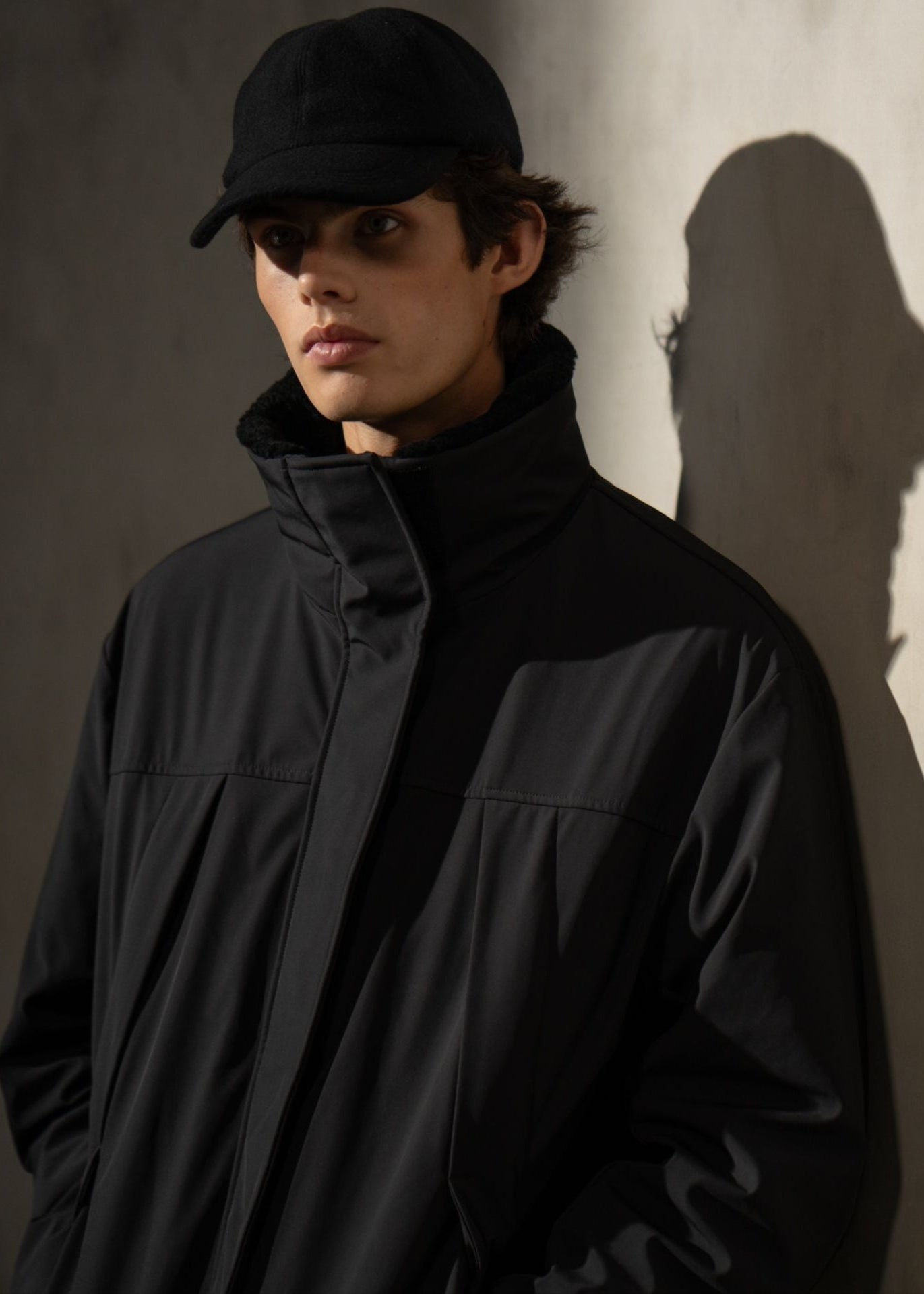 ジャケット・アウター aere sheer jacket BLACK 36 Aspen Waterproof Jacket - Black | James Perse Los Angeles