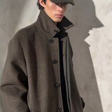 PURE FOX WOOL BASEBALL CAP - Moss