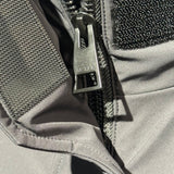 SHEARLING COLLAR TECHNICAL JACKET - Noir