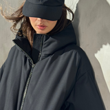 AUTER HOODED PUFFER - Noir