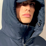 AUTER HOODED PUFFER - Midnight