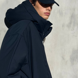 AUTER HOODED PUFFER - Midnight