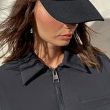 TECH SHIRT JACKET - Noir