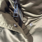 SATEEN BOMBER - Army