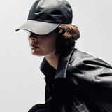SATEEN BASEBALL CAP - Noir