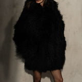 HOODED MONGOLIAN - Noir