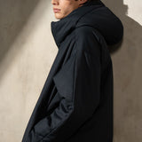 AUTER HOODED PUFFER - Midnight