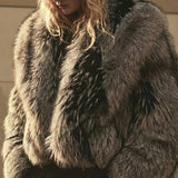 THE FOX JACKET - Smoke Noir